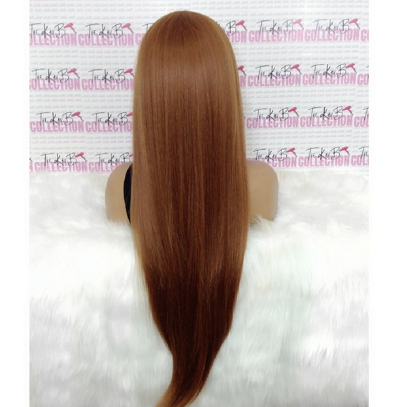 ✨WIG SWISS LACE FRONT WIG FREE PART - Picture 3 of 3